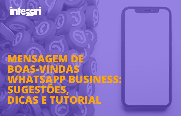 Mensagem de boas-vindas Whatsapp Business