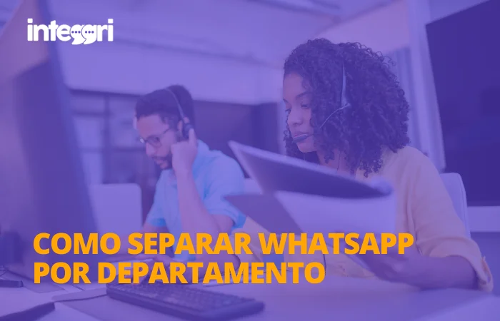 Como separar WhatsApp por departamento