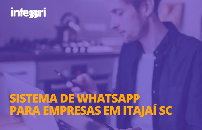 Sistema de WhatsApp para empresas em Itajaí SC