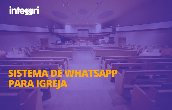 Sistema de WhatsApp para igreja