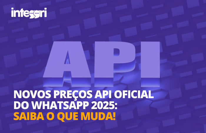 Novos preços API Oficial