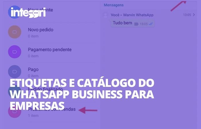 Etiquetas e Catálogo do WhatsApp Business para Empresas