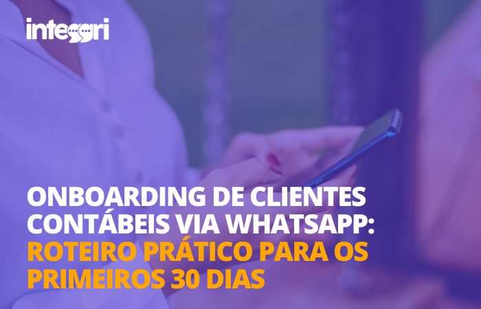 Se você faz onboarding contábil pelo WhatsApp, provavelmente já viveu pelo menos um destes cenários: cada atendente conduz “do seu jeito”, o cliente esquece de mandar documentos, informações ficam perdidas em conversas e, quando você percebe, o prazo já apertou.